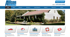 Desktop Screenshot of allisoninsuranceagency.com